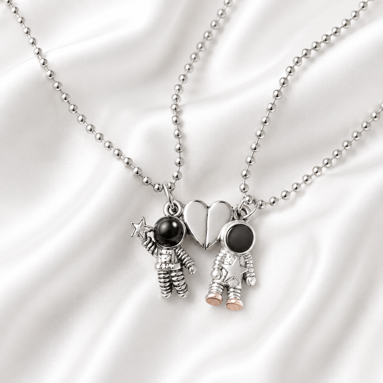 Magnetic Astronaut Necklace