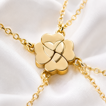 Magnetic Clover Necklace