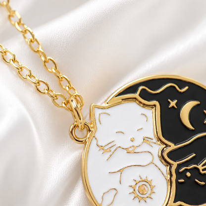 Cat Puzzle Necklace