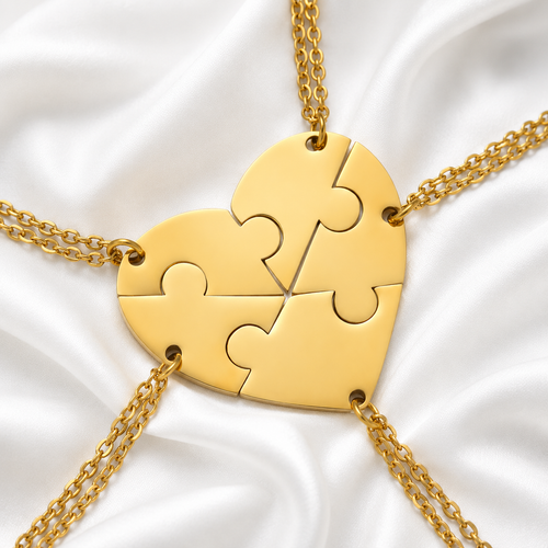 Custom Heart Segment Necklace