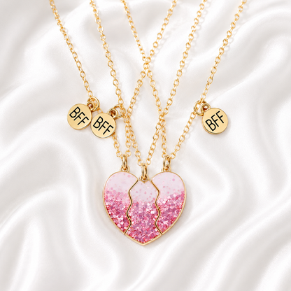 Sparkle Pastel Matchy Heart Jewelry