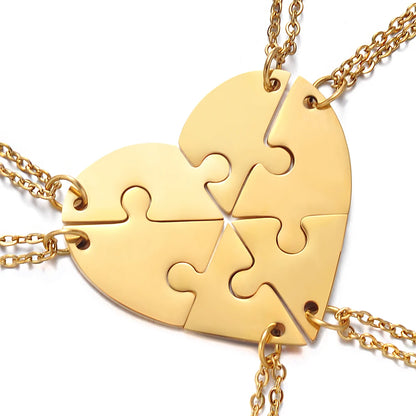 Custom Heart Segment Necklace