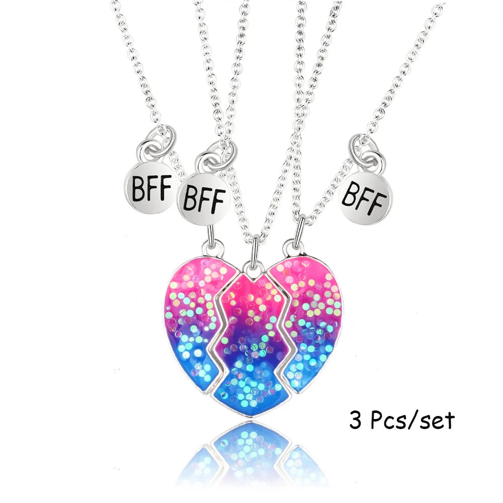 Sparkle Pastel Matchy Heart Jewelry