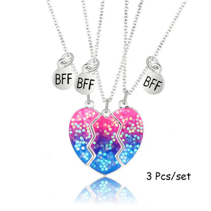 Sparkle Pastel Matchy Heart Jewelry