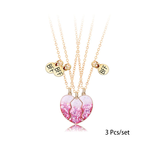 Sparkle Pastel Matchy Heart Jewelry