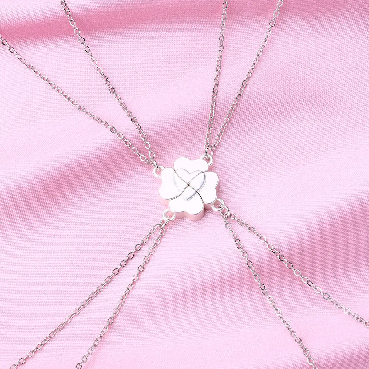 Magnetic Clover Necklace