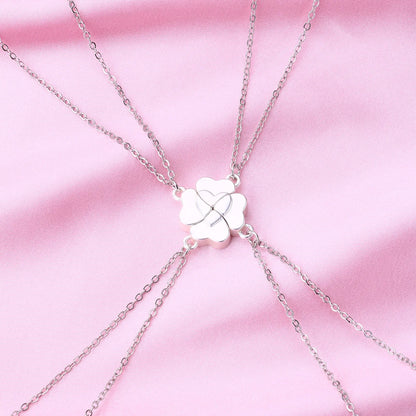 Magnetic Clover Necklace