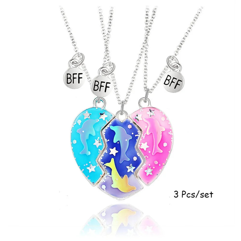 Sparkle Pastel Matchy Heart Jewelry