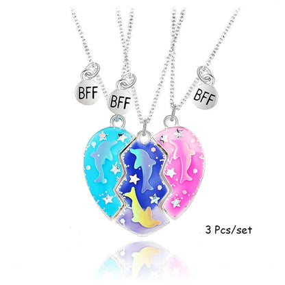 Sparkle Pastel Matchy Heart Jewelry