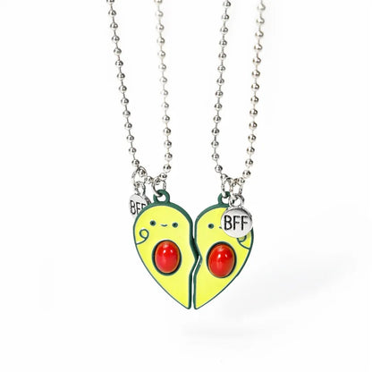 BFF Cute Avocado Necklace