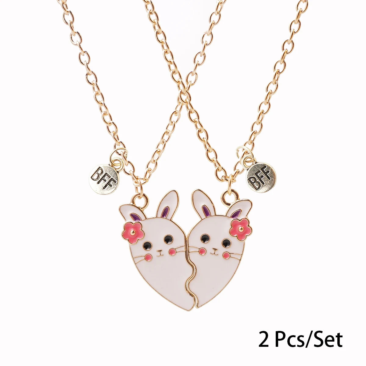 Magnetic Daisy Flower BFF Necklace