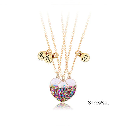 Sparkle Pastel Matchy Heart Jewelry