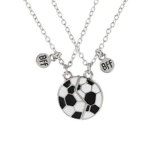 Magnetic Soccer Ball BFF Necklace