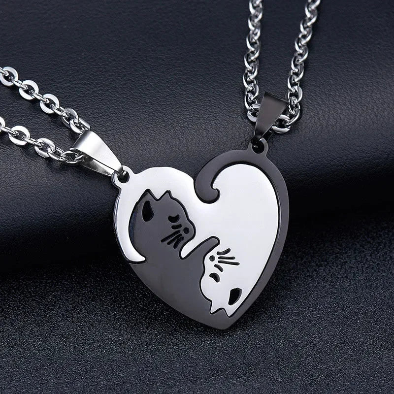 Heart Silver + Black