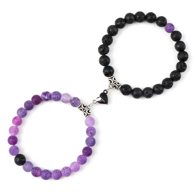Magnetic Distance Bead Bracelets