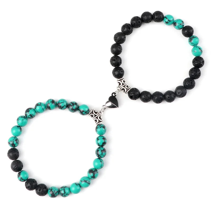 Black Lava + Turquoise
