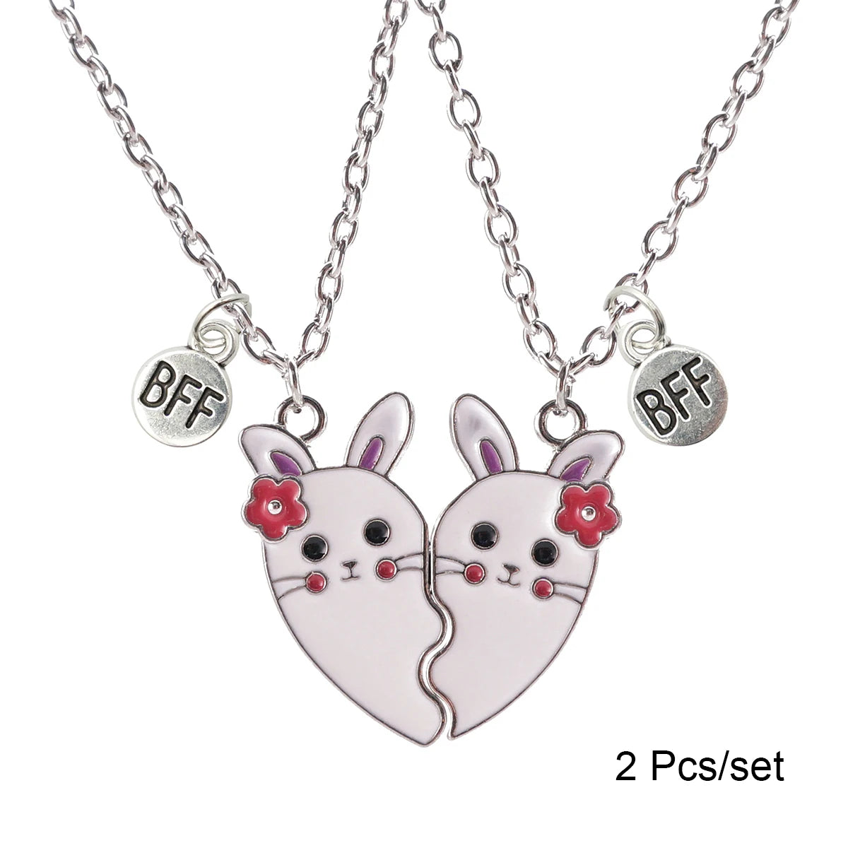 Magnetic Daisy Flower BFF Necklace